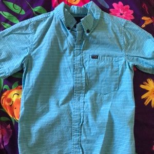 Boys button up Hurley shirt